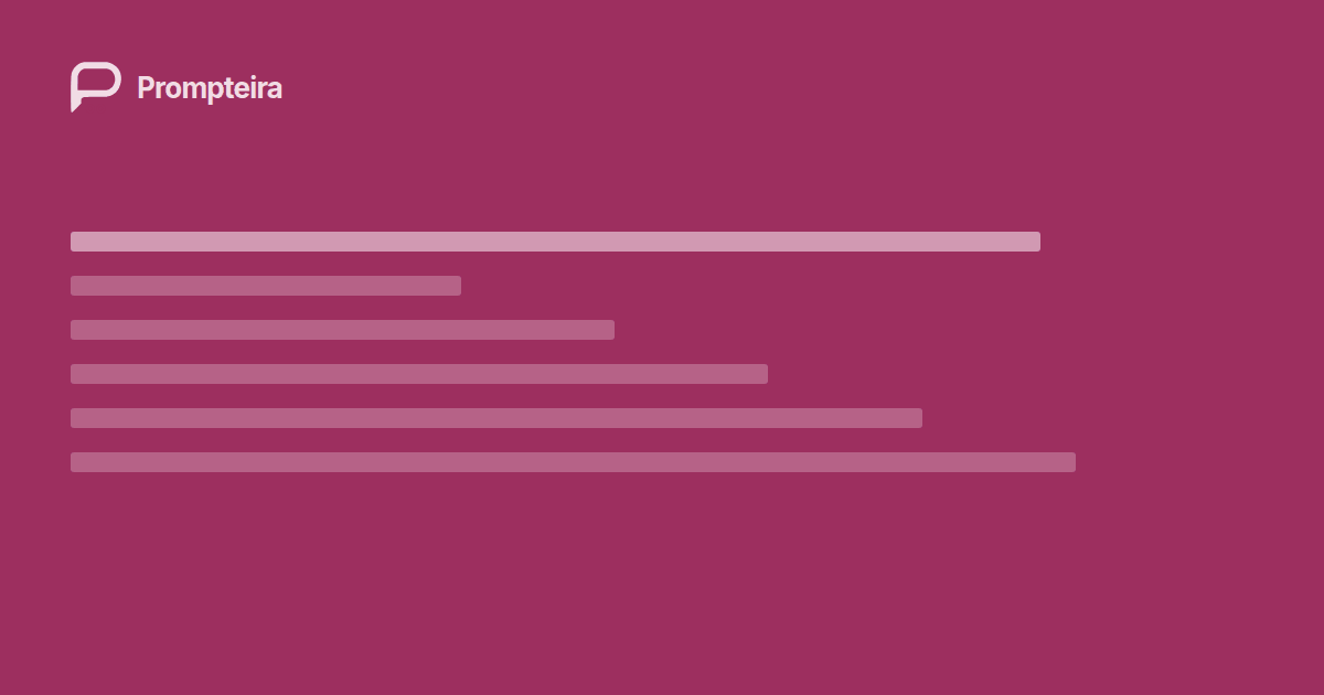 Prompt para programar: como pedir código que você consegue revisar